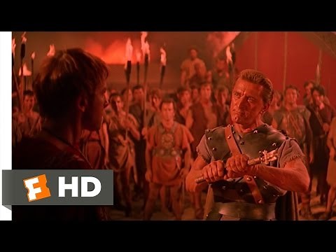 Spartacus (7/10) Movie CLIP - Breaking Glabrus' Power (1960) HD