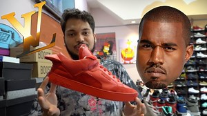 18 reactions | $10,000 SHOE!! (Kanye West x Louis Vuitton)  | Coolkicksla | Facebook