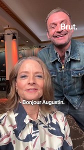 1.3M views · 34K reactions | C'est son premier rôle en français. Jodie Foster est à l'affiche de "Vie privée", le film de Rebecca Zlotowski. Sa passion pour la littérature, ce que ça change de jouer en français ou en anglais : elle en parle avec Augustin Trapenard. "Vie privée" en salle actuellement au cinéma. | Brut | Facebook