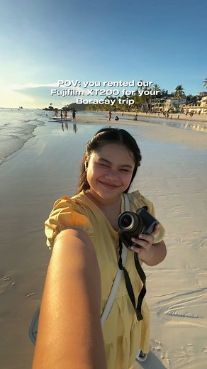 Boracay sunsets Fujifilm XT200? 😚🤌 #boracaycamera #cameraforrent #fujifilmxt200 | Boracay Camera
