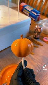Pumpkin cake pops 🎃 | Wilkes Family Halloween Displays