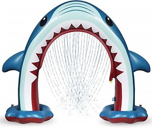 [Hot Item] Shark Sprinkler for Kids Summer Inflatable Water Toys Outside Water Games