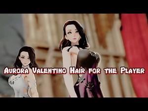 Code Vein Mod Showcase - Aurora Valentino Hair for the Player