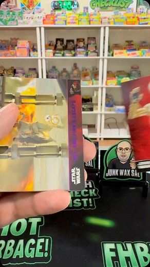 244 reactions · 10 comments | 2015 Topps The Force Awakens Pack #junkwaxsal #hotgarbage #starwars #forceawakens #packopening #c3po | Junk Wax Sal | Facebook
