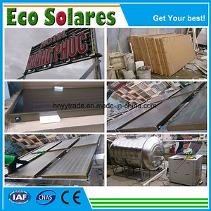 [Hot Item] Vietnam Flat Plate Solar Collector Project for Hotel Hot Water Supplying