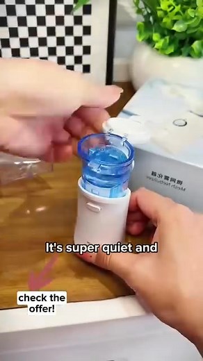 💖 Every parent knows how scary it feels when your child struggles to breathe… The Portable Mesh Nebulizer makes breathing easy again — quiet, gentle & fun for kids! 🌈 👶 Perfect for little ones 🧑 Works for adults too 🔇 Silent & soothing mist Take care of your family’s health anytime, anywhere. 💨 | Speed Mart