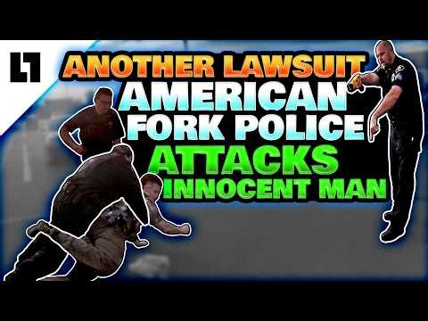 Lawsuit Settled - American Fork Police Tackle Innocent Man From Behind
