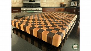 Walnut and Maple End Grain Cutting Board – Handmade Butcher Block - Gift for Cooks - Etsy Canada