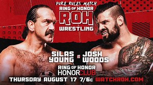 6.2K views · 196 reactions | No more group training. No more Varsity Athletes. "The Technical Beast" Josh Woods wants to fight as he takes on his former tag-team partner "The Last Real Man" Silas Young in a PURE RULES MATCH this Thursday! Watch #ROH TV on WatchROH.com | Ring of Honor Wrestling | Facebook