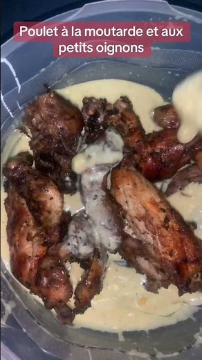 Grilled chicken braised with mustard and onions #organic #food #africanfood