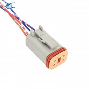 [Hot Item] Custom 4 Pin Deutsch Series Connector Wire Harness Dt06-4s