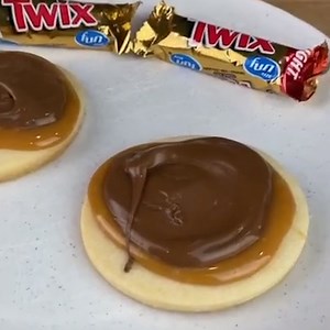 3.6K views · 56 reactions | Twix lovers! These recipes are for you! Homemade Twix Cookies, Milkshake, plus a delicious homemade chocolate candy bar pizza! | FunFoods | Facebook
