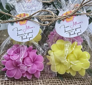 Hawaiian Soap Party Favors Bridal Shower Soap Flower Favors Wedding Favors Birthday Favors Baby Shower Favors Tropical Beach Favors - Etsy
