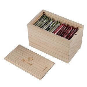 [Hot Item] Wholesale Factory Price Custom Logo Packaging Small Maple Sliding Lid Gift Wooden Tea Box