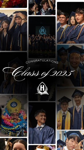 Class of 2025 . . . you did it! 🎉🦅 We are so proud of you. File these memories away forever 💙🎓 #classof2025 | Harvest Christian Academy