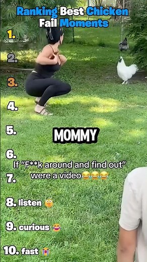 Ranking Best Chicken Fail Moments