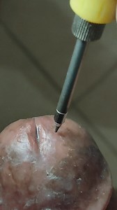 Extreme CBT branding with soldering iron