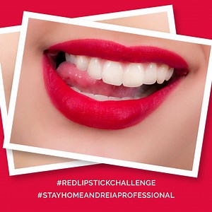 Quarantine Andreia Professional - Red Lipstick Challenge How about giving colour to this Friday ?! Paint your lips red, share identifying us. We want to see those red lips and that radiant smile! Stay home. Take care of yourself and others. | Andreia Professional | Facebook