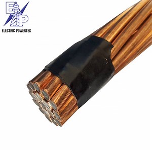 [Hot Item] Best Price 14 AWG Magnet Wire 50mm Bare Stranded Copper Clad Steel Conductor Strand Wire