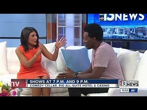 Comedian Dean Edwards at the Comedy Cellar