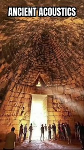 3200 year old Ancient Acoustic Chamber #AncientAcoustics #TreasuryOfAtreus #TombOfAgamemnon #BeehiveTomb #ArchitecturalMarvels #AncientGreece #HistoryUnearthed #EchoesOfThePast #ancienthistory #history #ancientaliens | Conspiracy World