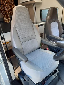 To Fit a Peugeot Boxer Motorhome 2 Front Seat Covers, MH-2023 New Serina Grey - Etsy UK