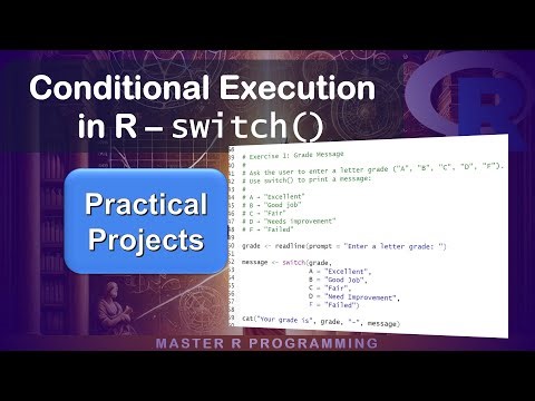 Conditional Execution in R - `switch()` Function