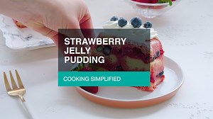 Sunshine, laughter, and spoonfuls of strawberry joy! 🌞🍓 Call your friends and savor the sweet moments of summer with our irresistible strawberry jelly pudding recipe. 🥰 #Gorenje #LifeSimplified #EasyRecipe #DessertRecipe #SummerDessert | Gorenje