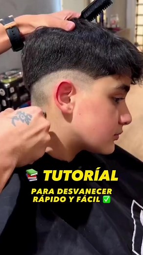1.8K views · 39 reactions | Tutorial desvanecido ¿te gustaría aprender barberia desde cero paso a paso sin salir de tu casa? | Proyect barbershop | Facebook