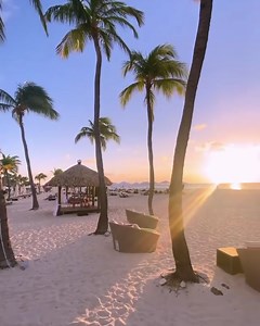 A moment of zen for your feed 🧘🏻 ⁠⠀ ⁠⠀ The Caribbean sunset on the beach is calling your name and the perfect place to experience it ⁠is at Bucuti & Tara Beach Resort! Coming soon to our site, sign up for the latest updates, exclusive offers, and more at https://signup.vacayou.com/exclusive-offers-updates ⁠(video via Bucuti & Tara) | Vacayou Wellness Travel