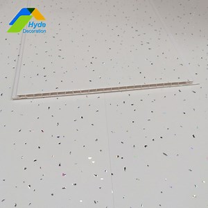 [Hot Item] Indoor Home Decoration PVC Plastic Ceiling Cladding Panel of 7.5mm Thickness Wall Board in UK Market