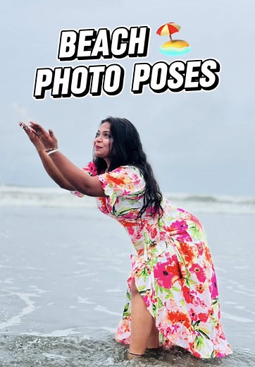 Trendy Beach Poses Ideas for Stunning Photoshoots