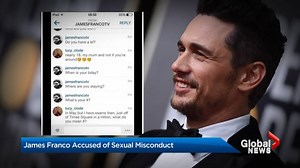 James Franco accused of sexual misconduct