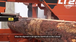 Ensuring that the drive belt tensioning is correct on your sawmill is essential. If the belt is too loose, it will slip, and the sawmill will lose its power. The belt frequently loses tension; check it regularly. Watch our Top-Tip video and see how. #woodmizer #sawmill #toptip | Wood-Mizer | Facebook