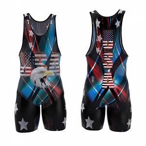 [Hot Item] Sublimation Printing Wrestling Wear Men and Women Wrestling Singlets