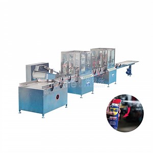 [Hot Item] Automatic Liquid Aerosol Filling Machine Line for Automatic Deodorant Air Freshener Perfume Body Spray Aerosol Can Filling Machine