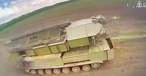 USF operators destroyed Russian 9S36M Viking radar, part of Buk-M3 complex. VIDEO