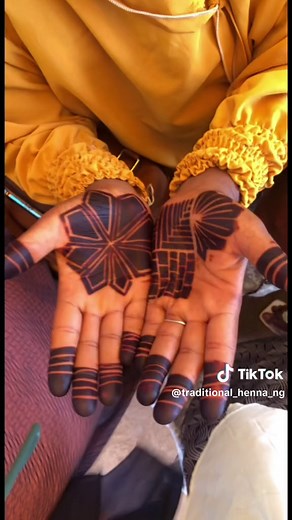 Traditional henna and incense on TikTok