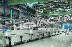 [Hot Item] Hcvac Stainless Steel Sheet PVD Coating Machine Inline Vacuum Coating Machine