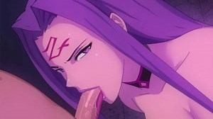 Medusa Rider Blowjob - Fate Hentai - Cartoon Porn