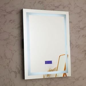 [Hot Item] Factory Wholesale Home Smart Decor Mirror Vanity Dressing Makeup Decoration Furniture Illuminated Bathroom Wall LED Mirror with Defogger