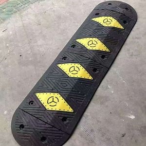 [Hot Item] Portable Speed Bumps Black Road Speed Breaker Speed Ramp Speed Breaker Bump