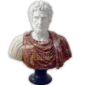 [Hot Item] Living Room Crafts Hand Carved Head Marble Bust Statues