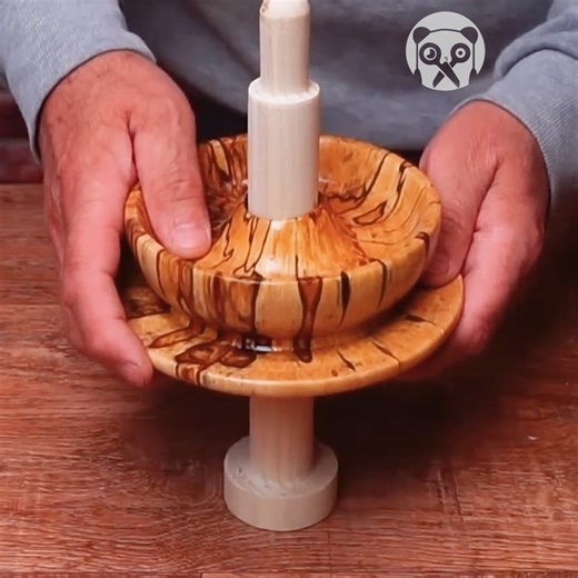 Woodturning a bird feeder out of two birch logs Partner: Wood Workshop YT: https://www.youtube.com/@WoodWorkshopTV | Bored Panda Art