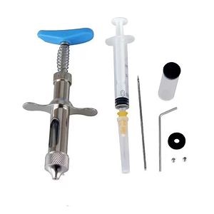 [Hot Item] Injection Syringe Stainless Steel Vaccination Gun Automatic for Pig Chicken Sheep Cow Dental Instruments