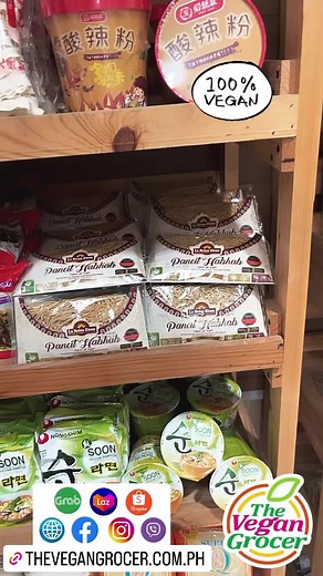 1.9K views | Hello KaiVegans, alam mo bang me VEGAN PANCIT HABHAB na tayo sa The Vegan Grocer® ? Nanggaling pa ng Quezon Province ‘to! 拾P39 pesos lang per pack! At me kasama ng special sauce sa loob para maging authentic pancit habhab ang experience natin! 朗… Tara! Order na or bisitahin ang nearest TVG branch!#thevegangrocerph #pancithabhab #veganpancithabhab #vegannoodles #veganpancit #eggfree #meatfree #veganph #veganstore #manilavegans | The Vegan Grocer Ph | Facebook