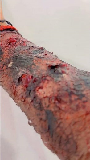 “Unbelievable Prosthetic Makeup Transformation | Realistic SFX Look Tutorial”#makeupartist