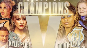 At Night of Champions, the first-ever ladies tag-team match will be taking place at our event featuring NWA Women's World's Champion Kenzie Paige and Kylie Paige (accompanied by Aron Stevens) taking on WLW Ladies Champion Tootie Lynn Ramsey and Skylar Sparks ! Here, Sparks talks about their upcoming match next Saturday night at Night of Champions 5! This match is proudly sponsored by Taormina's Sicilian Restaurant in Troy! | World League Wrestling