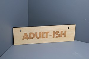 Plaque pour adulte découpée au laser : cadeau amusant pour adolescent - Etsy France