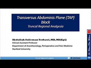 Transversus Abdominis Plane (TAP) Block